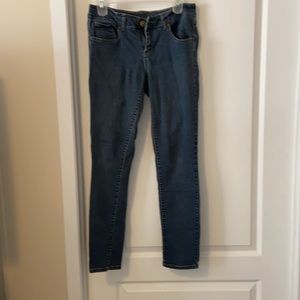 Dark denim skinny jeans size 11